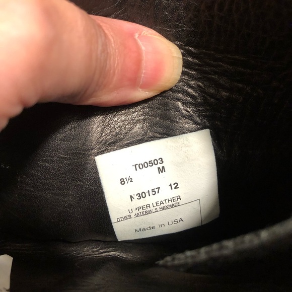 Walk Over Vintage Shoe Womens Boots Leather Pull Mid Calf Western Moto 8.5 - Picture 7 of 11